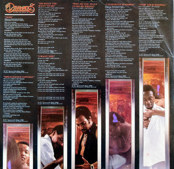 The Dramatics : Do What You Wanna Do (LP, Album)