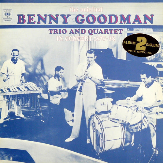 Benny Goodman : The Original Benny Goodman Trio And Quartet In Concert 1937-38 (2xLP)