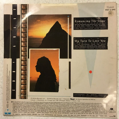 Eddy Grant : Romancing The Stone (7", Single)