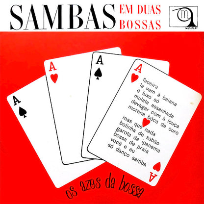 Os Azes Da Bossa : Sambas Em Duas Bossas (LP, Album)