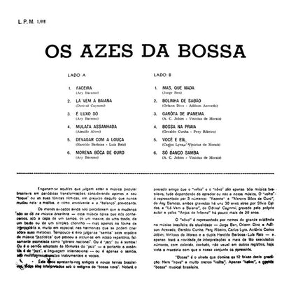 Os Azes Da Bossa : Sambas Em Duas Bossas (LP, Album)