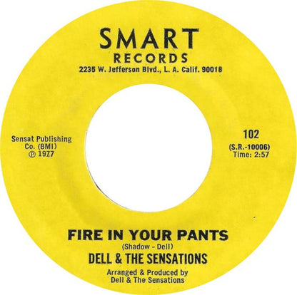 Dell & The Sensations : Reach In My Heart (7", Single)