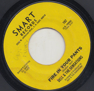 Dell & The Sensations : Reach In My Heart (7", Single)