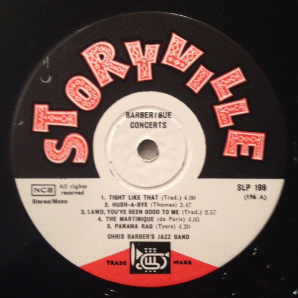 Chris Barber / Papa Bue : Barber･Bue Concerts (LP, Album)