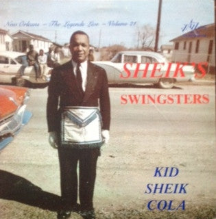 George "Kid Sheik" Cola : Sheik's Swingsters (LP, Album)