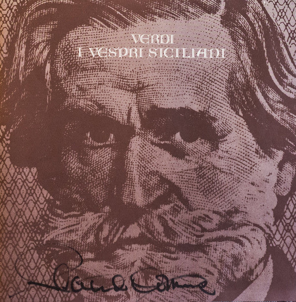 Giuseppe Verdi  -  Martina Arroyo, Placido Domingo, Sherrill Milnes, Ruggero Raimondi, James Levine (2), New Philharmonia Orchestra • John Alldis Choir : I Vespri Siciliani (4xLP, Album + Box)