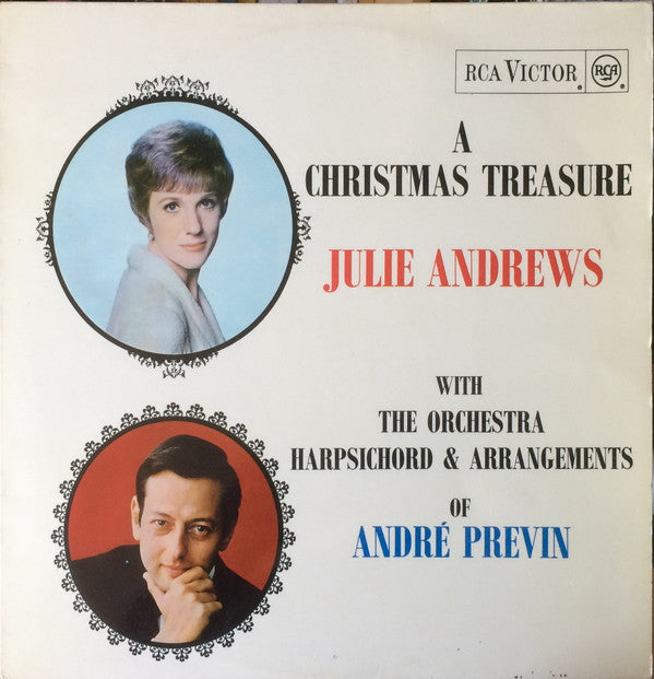 Julie Andrews With André Previn And His Orchestra : A Christmas Treasure (LP, Album)