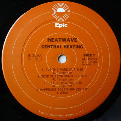 Heatwave : Central Heating (LP, Album)