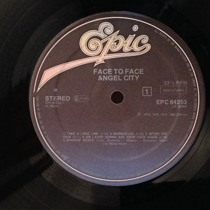 Angel City (2) : Face To Face (LP, Album)