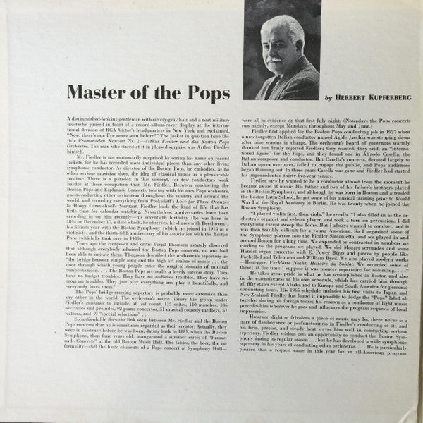 Boston Pops Orchestra / Arthur Fiedler : Highlights From An Evening At The "Pops" (LP, Album, Gat)