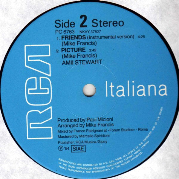 Amii Stewart : Friends (Extended Version) (12")