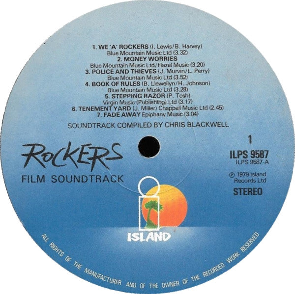 Various : Rockers (Original Soundtrack Recording) (LP, Comp)