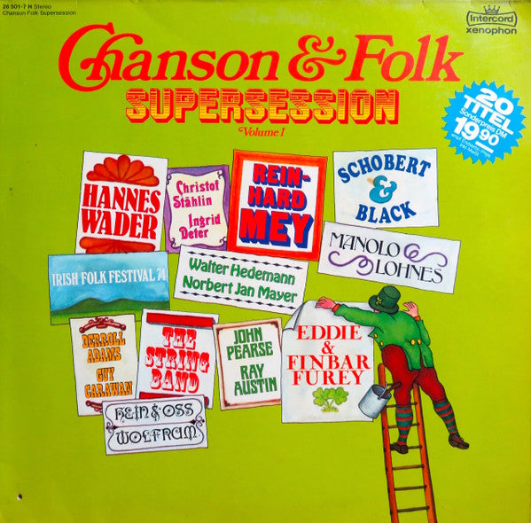Various : Chanson & Folk Supersession Volume I (LP, Comp)