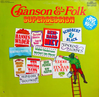 Various : Chanson & Folk Supersession Volume I (LP, Comp)