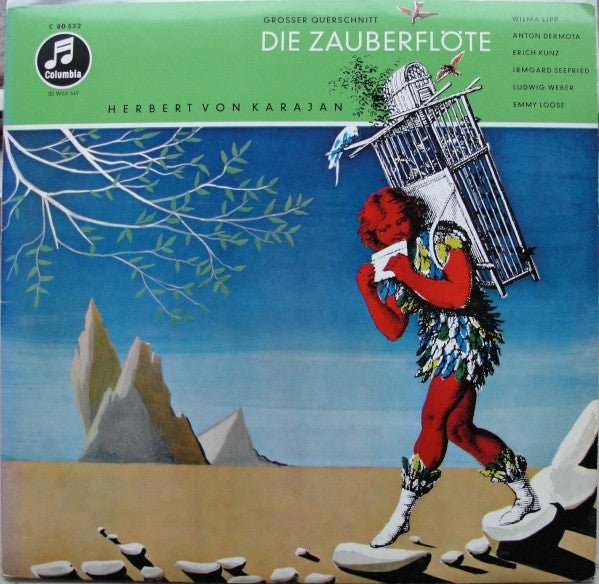 Wolfgang Amadeus Mozart : Die Zauberflöte - Großer Querschnitt (LP)