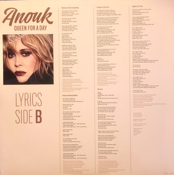 Anouk : Queen For A Day (LP, Album)