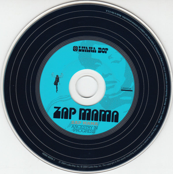 Zap Mama : Ancestry In Progress (CD, Album + CD, Bon)