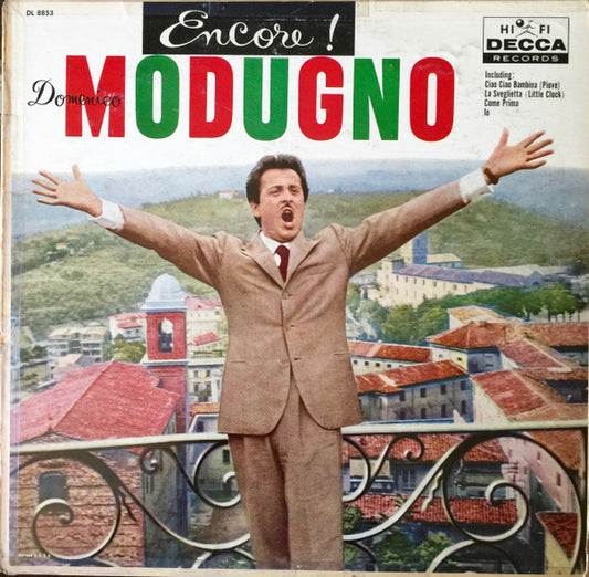 Domenico Modugno : Encore (LP, Mono)