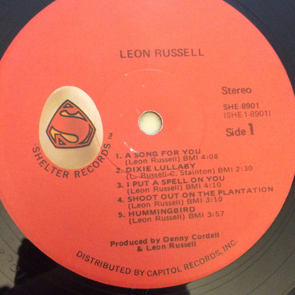 Leon Russell : Leon Russell (LP, Album, RE)