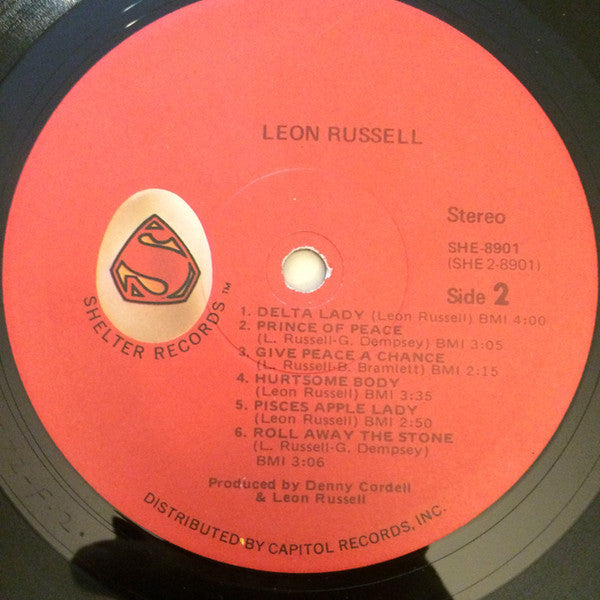 Leon Russell : Leon Russell (LP, Album, RE)