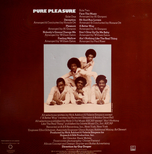 Dynamic Superiors : Pure Pleasure (LP, Album)