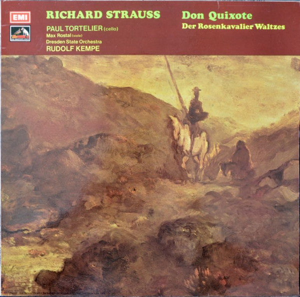 Richard Strauss – Paul Tortelier, Max Rostal, Staatskapelle Dresden, Rudolf Kempe : Don Quixote (LP)