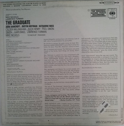 Simon & Garfunkel, Dave Grusin : The Graduate (Original Sound Track Recording) (LP, Album, RE)