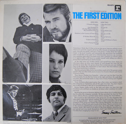 Kenny Rogers & The First Edition : The First Edition (LP, Album)