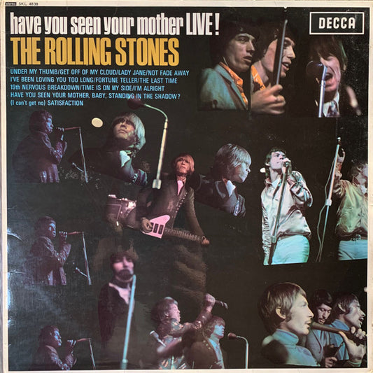 The Rolling Stones : Have You Seen Your Mother Live! (LP, Album, RE)