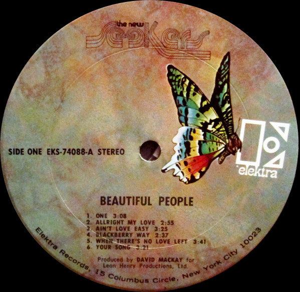 The New Seekers : Beautiful People (LP, Album, CP )