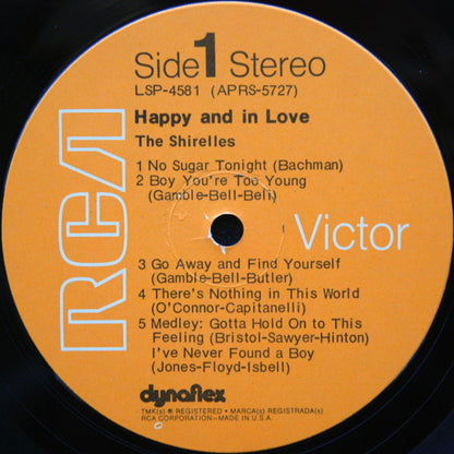 The Shirelles : Happy And In Love (LP, Album, Roc)