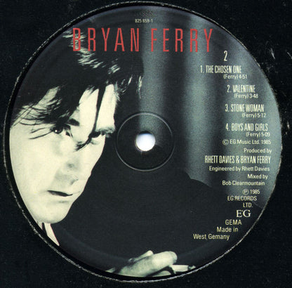 Bryan Ferry : Boys And Girls (LP, Album)