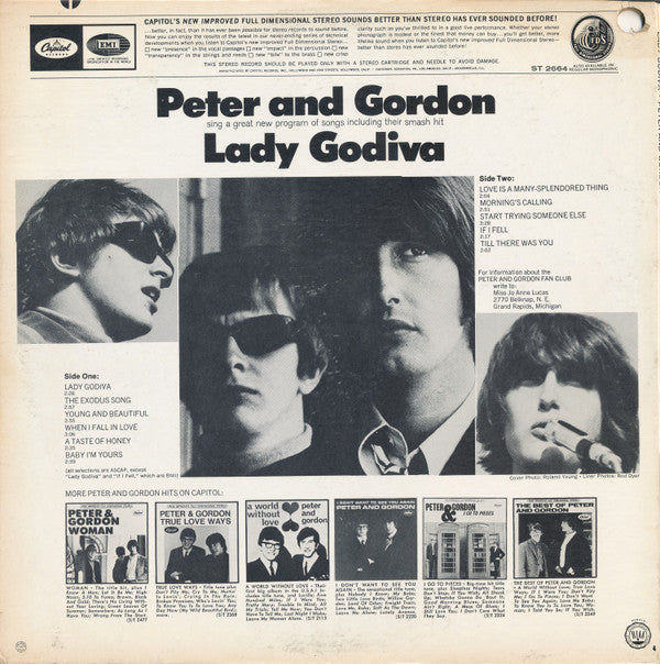 Peter & Gordon : Lady Godiva (LP, Jac)