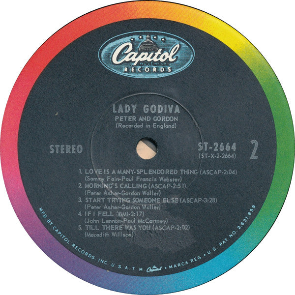 Peter & Gordon : Lady Godiva (LP, Jac)