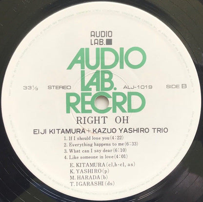 Eiji Kitamura + Kazuo Yashiro Trio : Right Oh (LP, Album)
