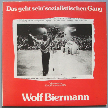 Wolf Biermann : Das Geht Sein' Sozialistischen Gang (2xLP, Album)