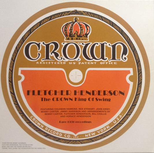 Fletcher Henderson And His Orchestra : The Crown King of Swing (LP, Comp, Mono)