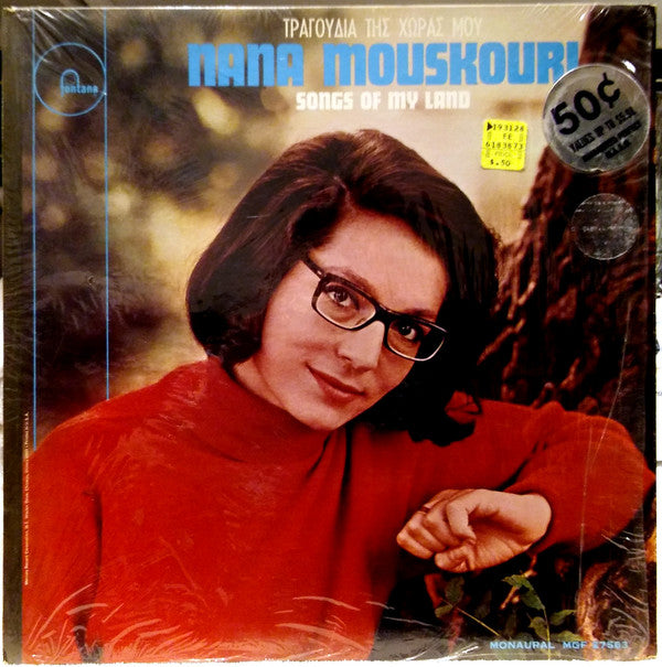 Nana Mouskouri : Songs Of My Land (LP, Album, Mono)