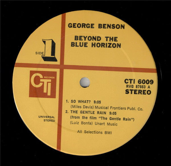 George Benson : Beyond The Blue Horizon (LP, Album, Gat)