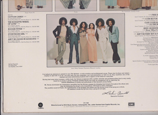 The Sylvers : Showcase (LP, Club)