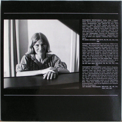 Elisabeth Westenholz : Carl Nielsen, The Complete Piano Music (2xLP, Album, Gat)