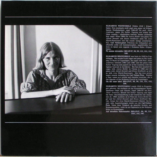 Elisabeth Westenholz : Carl Nielsen, The Complete Piano Music (2xLP, Album, Gat)