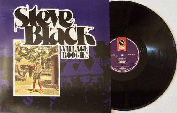 Steve Dudu Black : Village Boogie (LP, Album, RE)