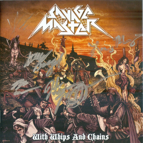 Savage Master : With Whips And Chains (CD, Album)