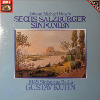 Michael Haydn, RIAS Sinfonietta, Gustav Kuhn : Sechs Salzburger Sinfonien (2xLP, Album, Box)