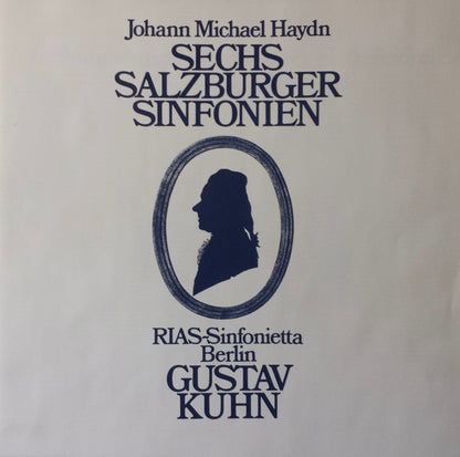 Michael Haydn, RIAS Sinfonietta, Gustav Kuhn : Sechs Salzburger Sinfonien (2xLP, Album, Box)