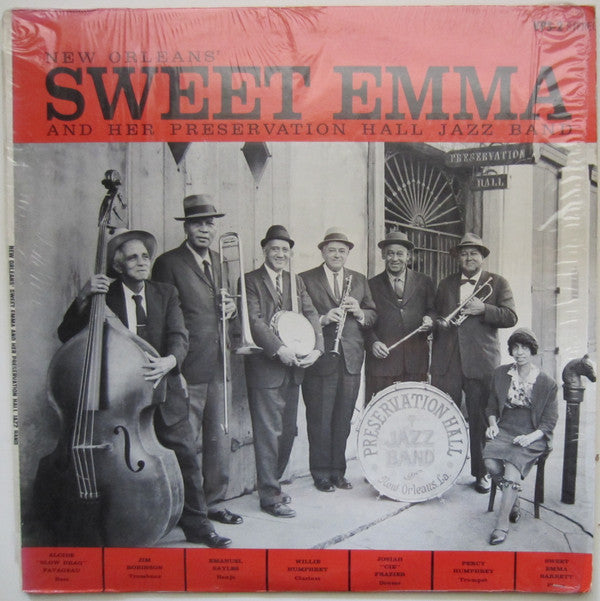 Sweet Emma And Her Preservation Hall Jazz Band : New Orleans' Sweet Emma And Her Preservation Hall Jazz Band (LP, Album, RE)