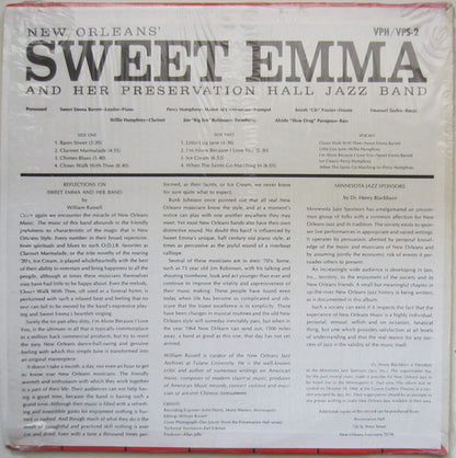 Sweet Emma And Her Preservation Hall Jazz Band : New Orleans' Sweet Emma And Her Preservation Hall Jazz Band (LP, Album, RE)