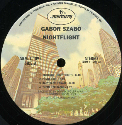 Gabor Szabo : Nightflight (LP, Album)