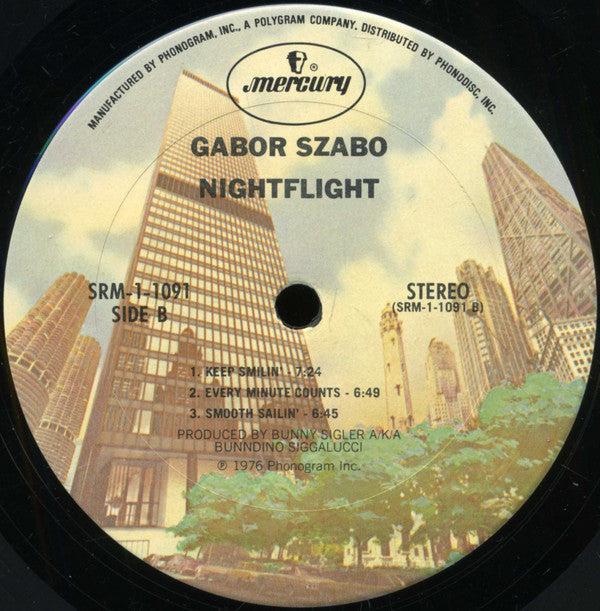 Gabor Szabo : Nightflight (LP, Album)